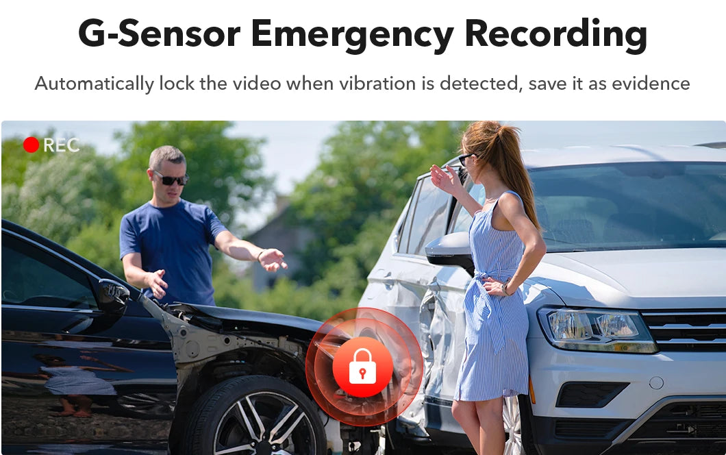 REDTIGER F7NP 4K Dash Cam – Sleek Design with WiFi, GPS & 24H Protection