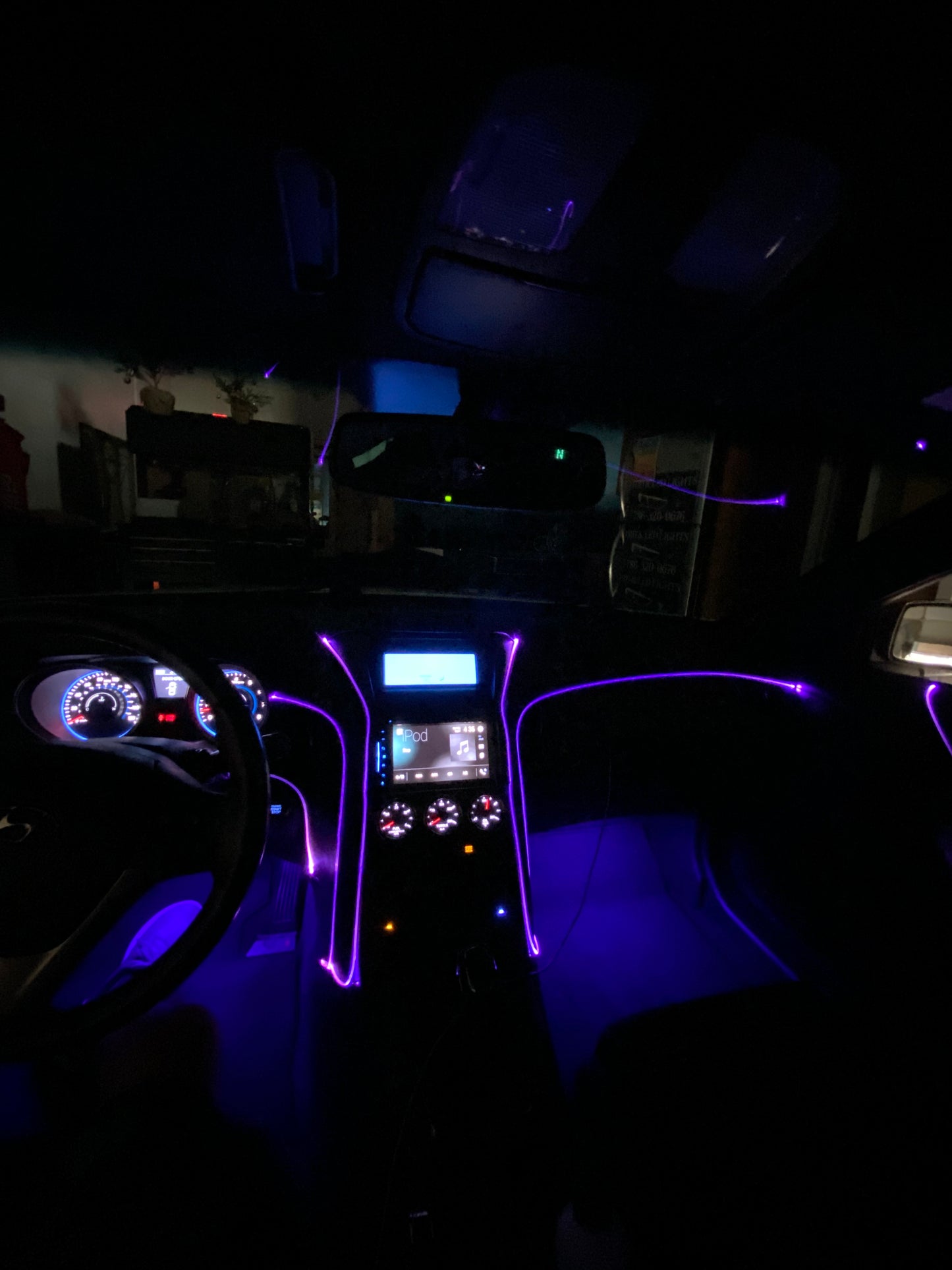 Interior Optic Fiber Glow Kit